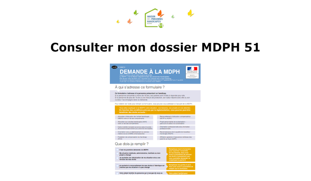 Consulter Mon Dossier MDPH 51 - Département De La Marne