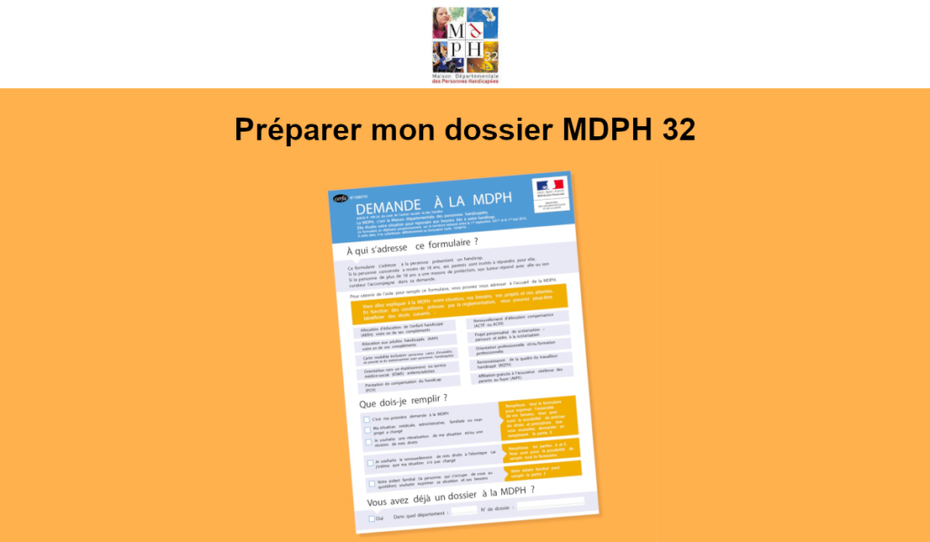 dossier MDPH 32