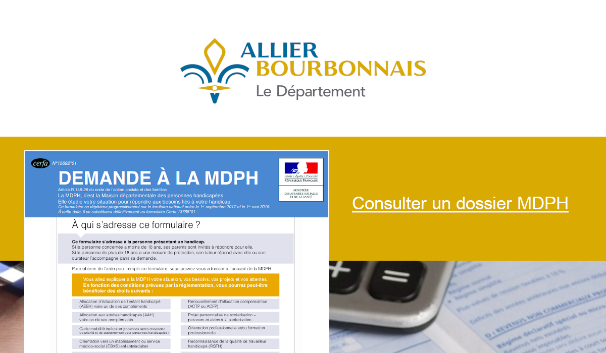 Comment Consulter Mon Dossier Mdph Mdph Allier