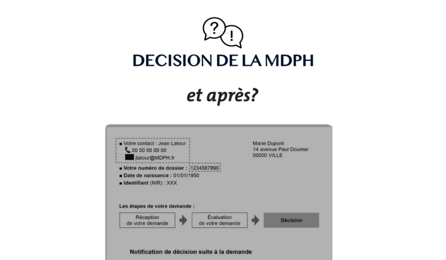 décision de la mdph