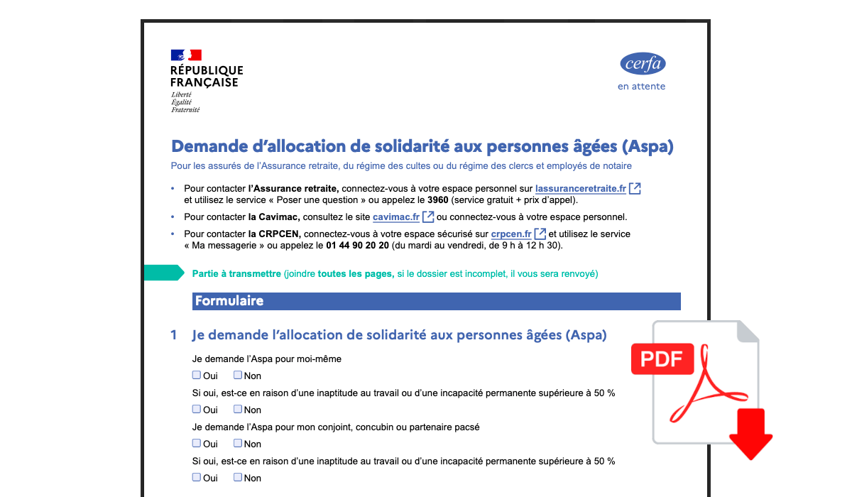 Quelles sont les conditions pour toucher l'ASPA ? - Personnes âgées
