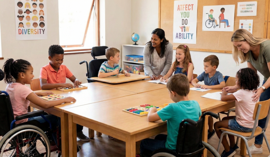 services enfant handicapé à l'école
