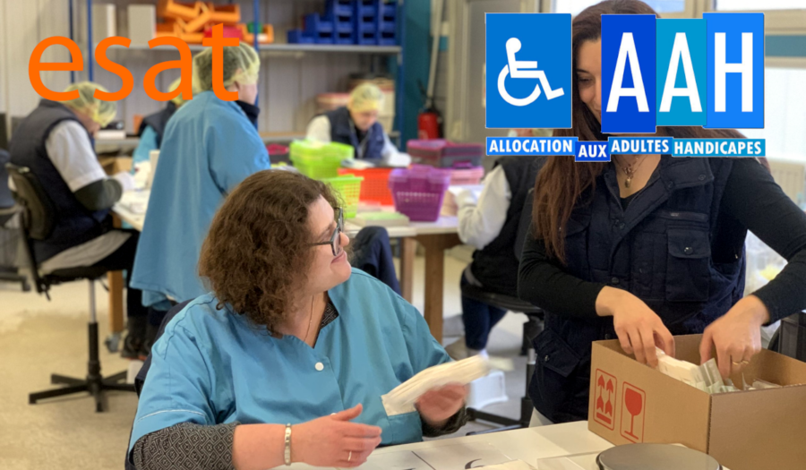 salaire esat aah
