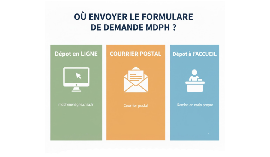 où envoyer le formulaire de demande MDPH