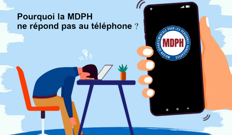 pourquoi la mdph ne répond pas au téléphone