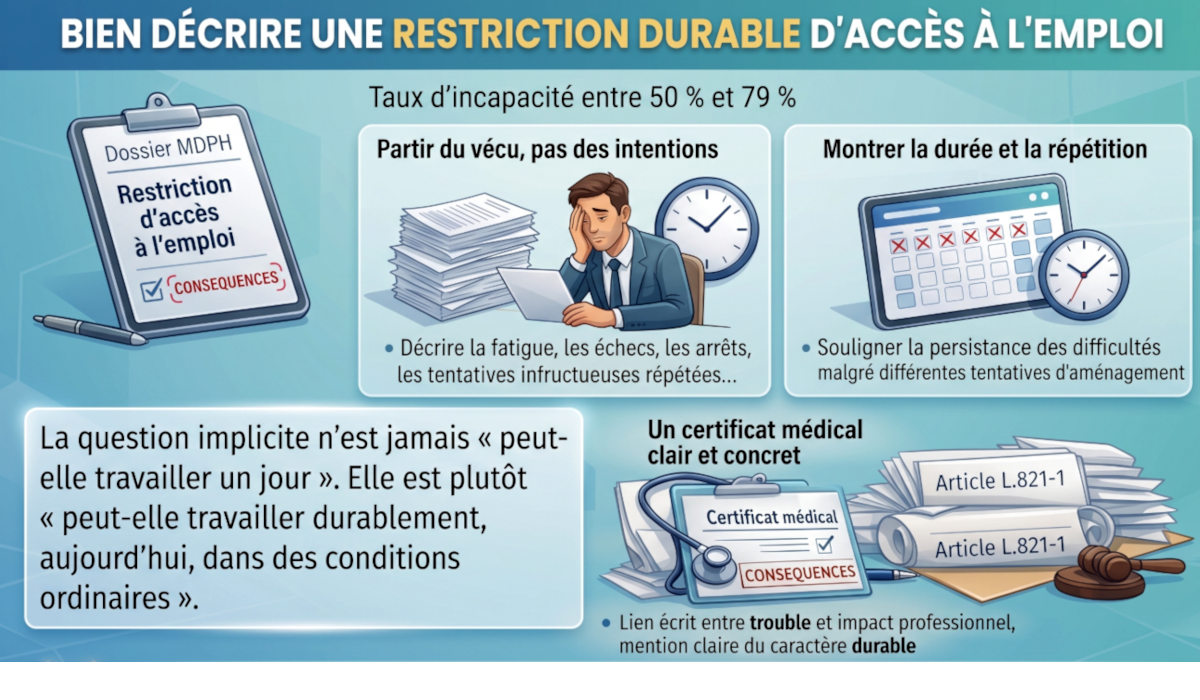rsdae aah critères pour la demande